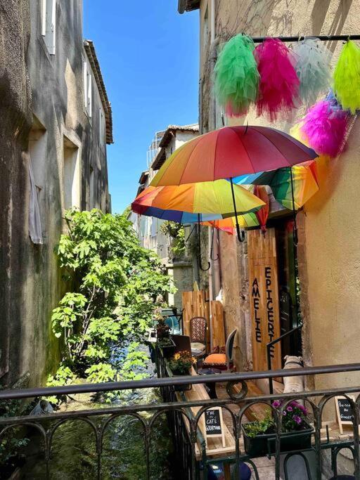 Lou Paseo : Appartement Brocante Centre Historique LʼIsle-sur-la-Sorgue Dış mekan fotoğraf